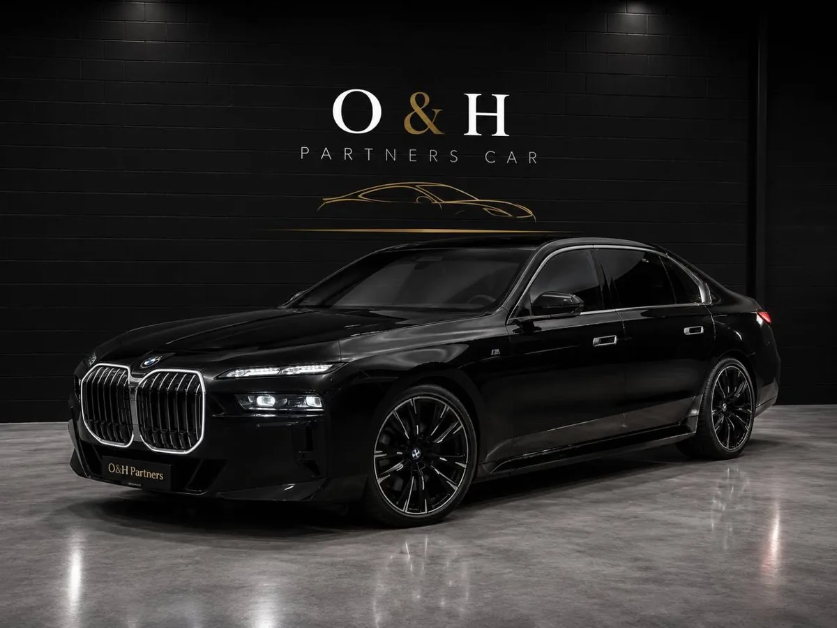 BMW 740i M Sport, modèle présenté par O&H Partners Car