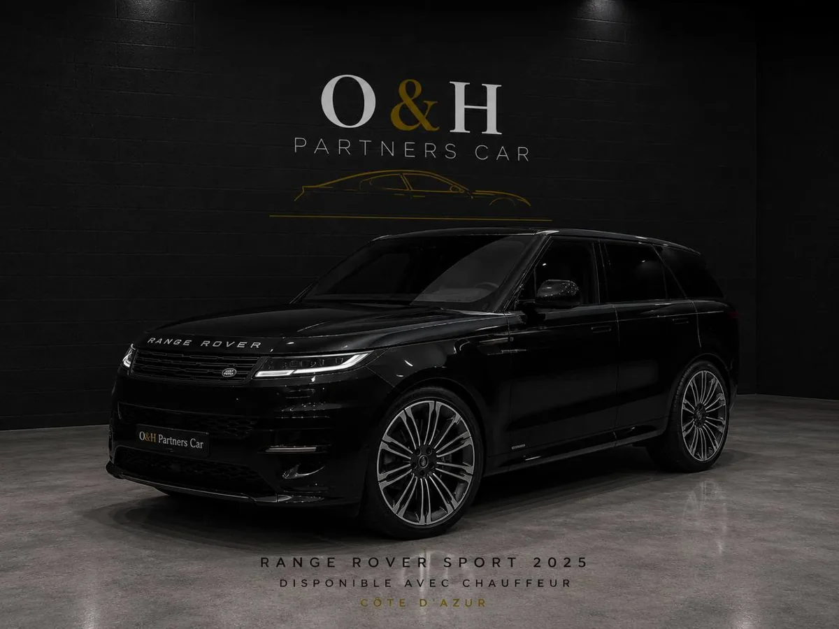 Range Rover Sport 2025, modèle présenté pour une demande de location sur la Côte d’Azur